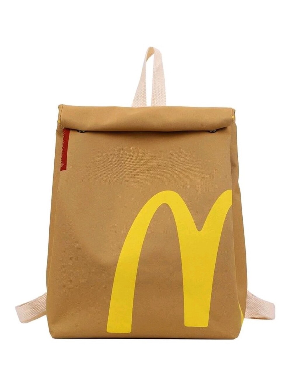 McDonald's Backpack Lightweight Knapsack Crossbody Shoulder Bag for Women Men